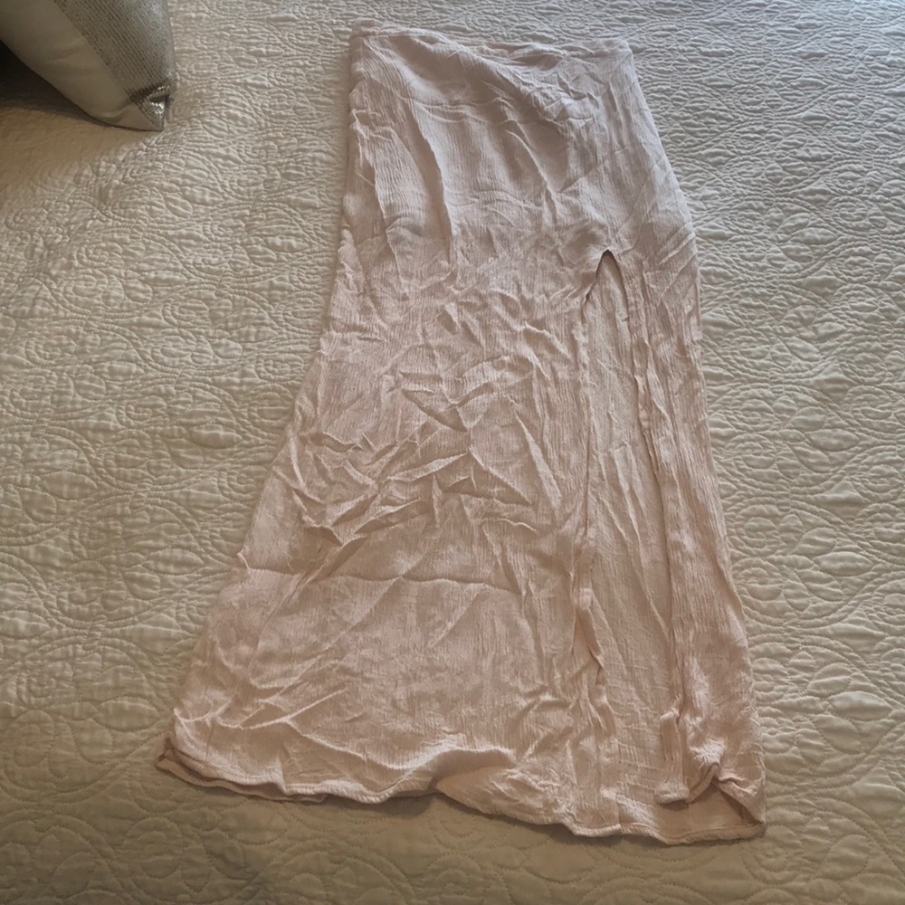 Light pink slight skirt